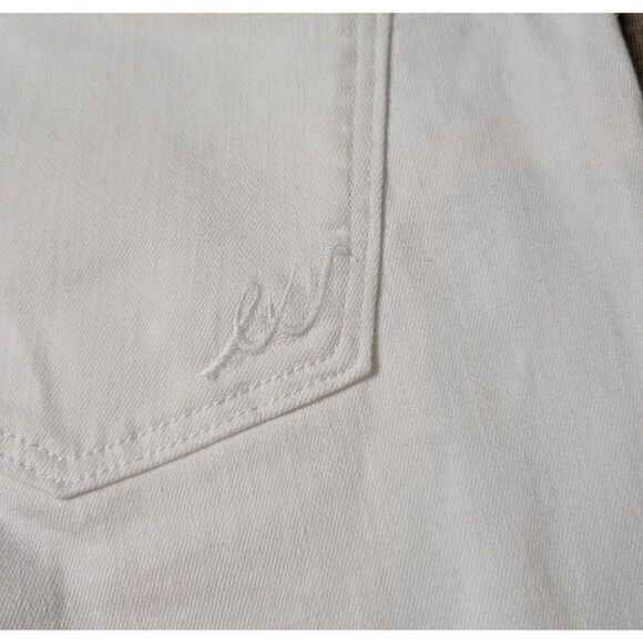 NWT Express Jeans Cropped Legging Plus Size 18 White Mid Rise Stretch $80 Preppy - Picture 9 of 12